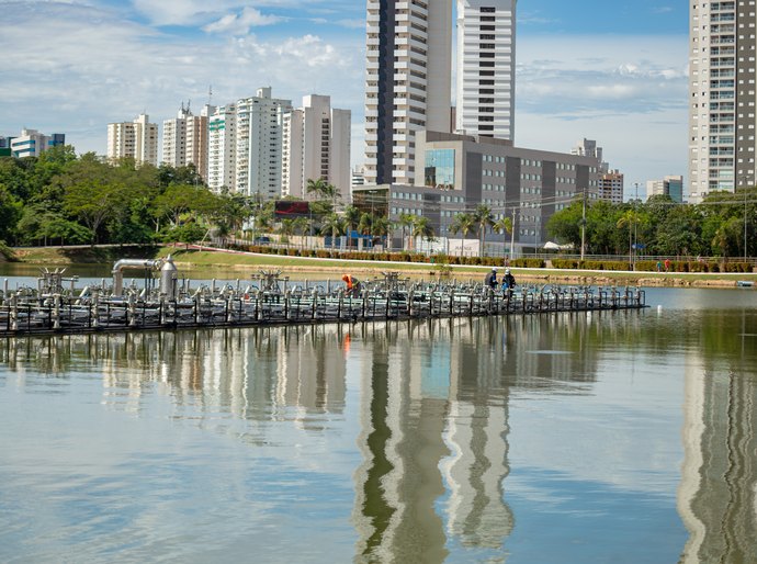 Parque das Águas recebe megaestrutura e programação histórica para celebrar aniversário de Cuiabá
