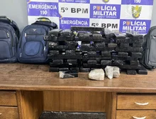 Polícia Militar apreende 70 quilos de maconha e prende duas mulheres em rodoviária de Rondonópolis, MT