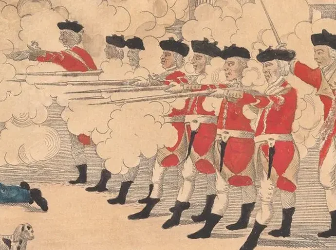 A sangrenta imagem de 1770 que alimentou a Independência dos EUA