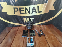 Policiais penais apreendem materiais lançados por drone na Mata Grande