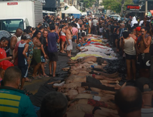 Veja imagens do dia seguinte à megaoperação no Rio de Janeiro, considerada a mais letal da história