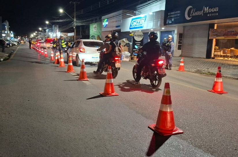 Cinco pessoas foram presas durante segunda edição do ano da Operação Lei Seca