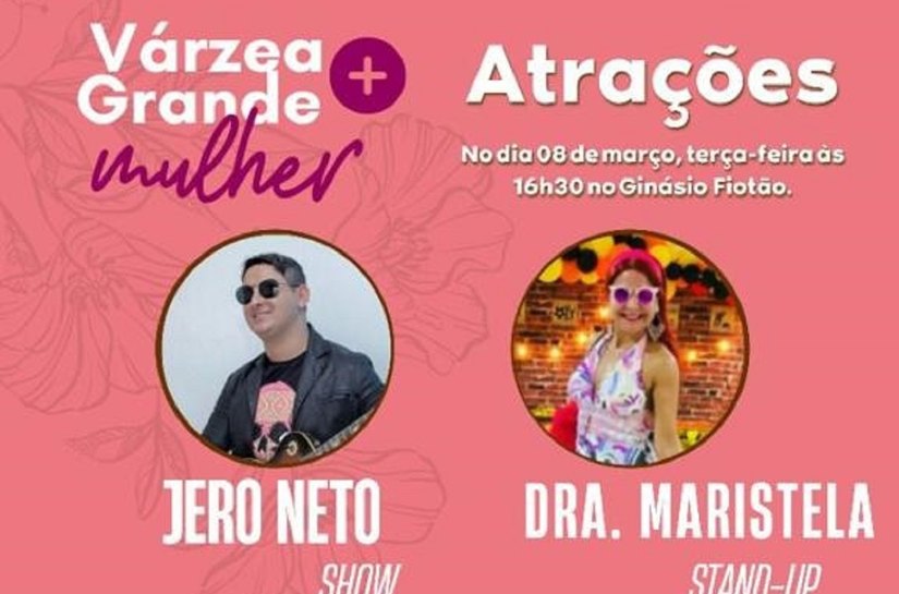 Prefeitura de Várzea Grande realiza tarde festiva em homenagem ao Dia Internacional da Mulher