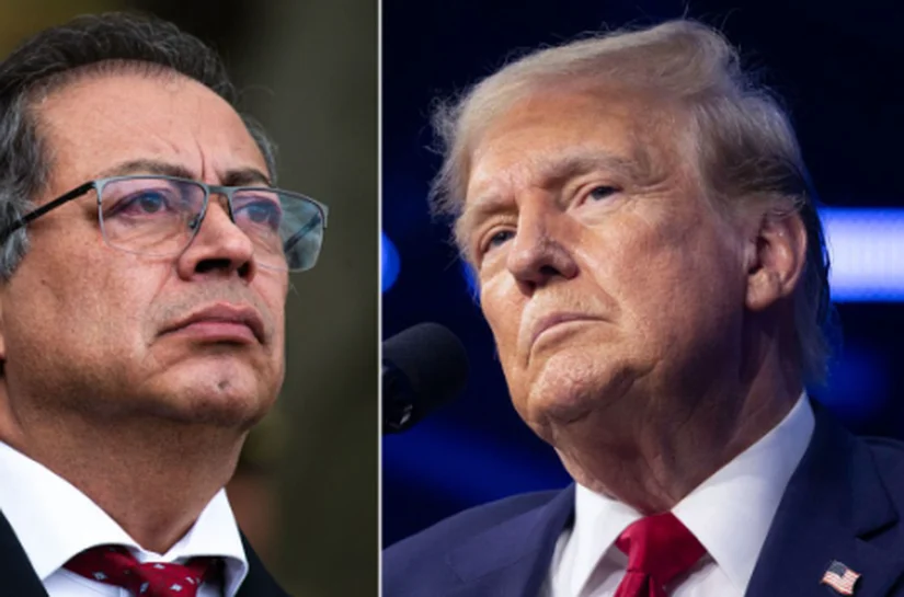 Trump chama presidente da Colômbia de 'líder do tráfico de drogas'