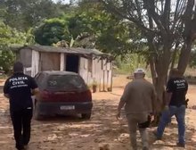 Polícia Civil fecha depósito de drogas de facção criminosa na zona rural de Rosário Oeste