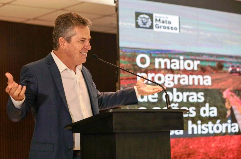 “Nenhum Estado Brasileiro tem o volume de obras e investimentos que MT está fazendo”, diz Mauro Mendes