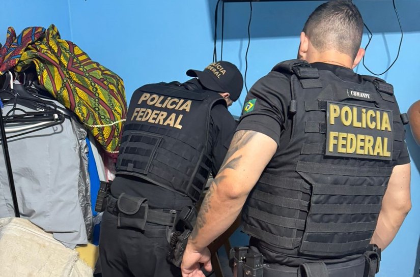 Veja Fotos: PF faz operação contra lavagem de dinheiro do tráfico de drogas em Cuiabá e Cáceres em MT