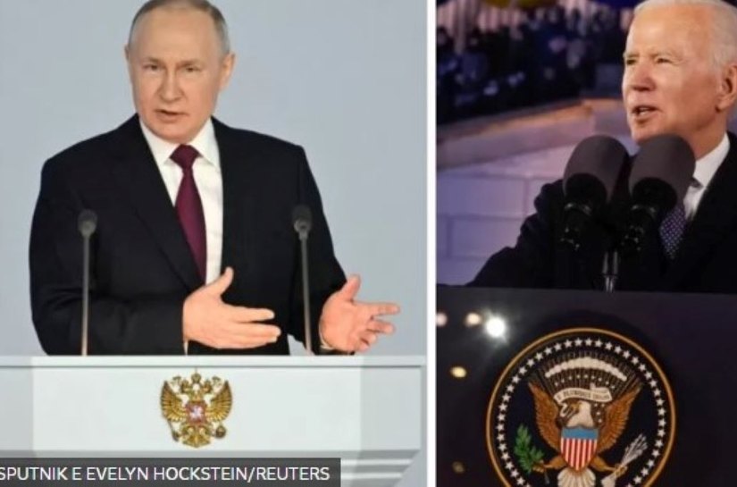 Putin e Biden sobem tom e apontam que guerra da Ucrânia está longe do fim