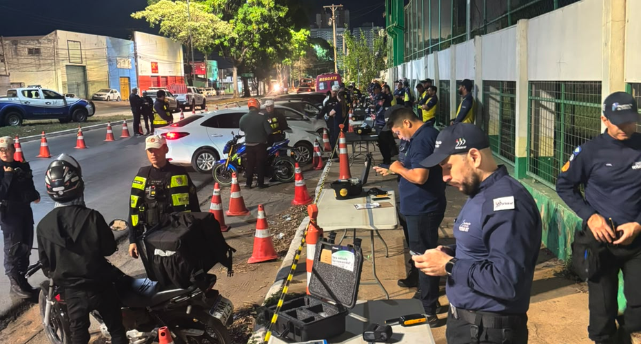 Operação Lei Seca prende sete motoristas por embriaguez em Cuiabá