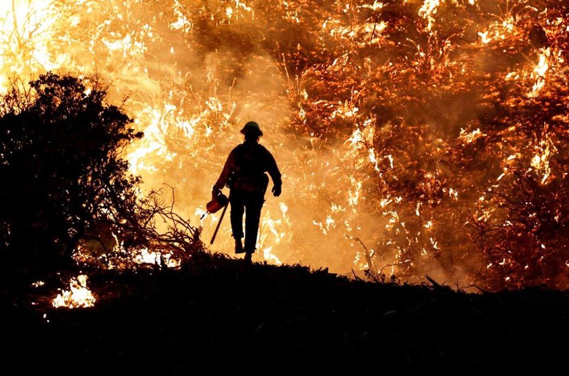 Calor e incêndios colocam Portugal em estado de contingência