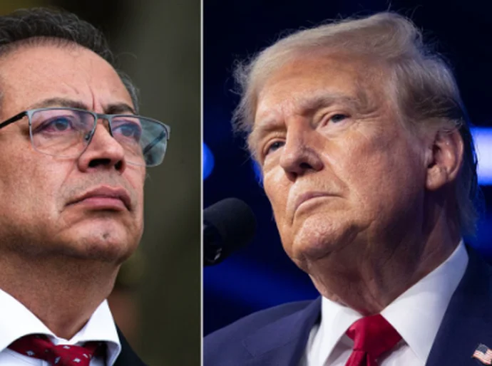 Trump chama presidente da Colômbia de 'líder do tráfico de drogas'