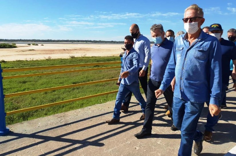 Governador de MT visita orlas do Rio Araguaia e vai reforçar ações para alavancar turismo local