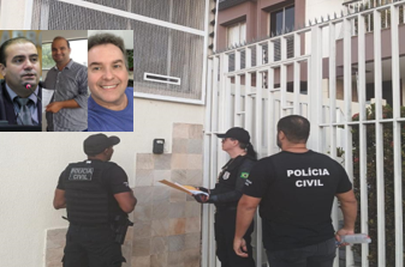 Wagner Ramos, Juliano Boraczynski e Francisco Lima são alvos de operação por desviar recursos de poços artesianos enquanto comunidades rurais continuam sem água