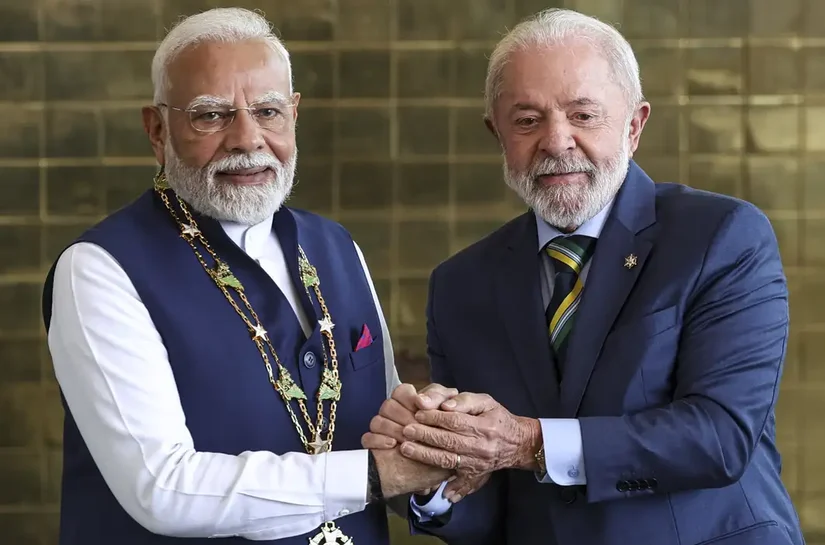 Lula e primeiro-ministro da Índia debatem ampliação de parcerias