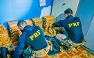 Veja Fotos: PRF apreende 340 tabletes de maconha durante fiscalização na BR-163, em Rosário Oeste,MT