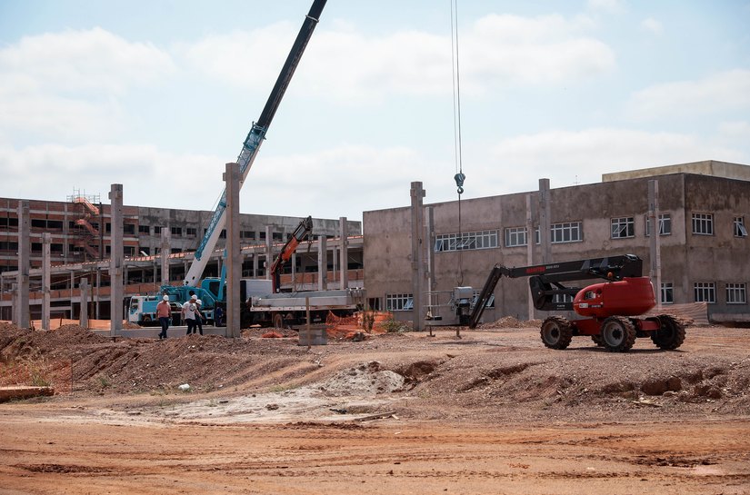 Novo Hospital Júlio Müller já está com 55% das obras concluídas e será entregue em 2024