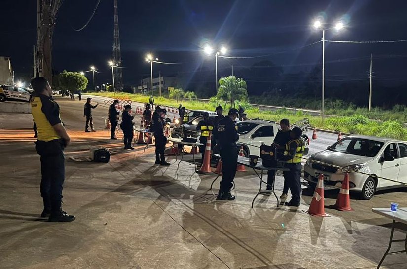 Fiscalização da Lei Seca em Cuiabá prende 15 motoristas por embriaguez ao volante
