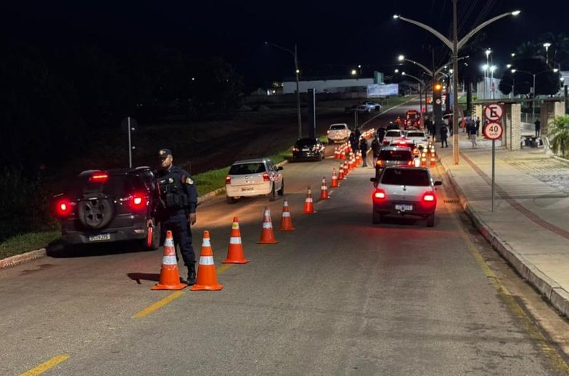Lançamento de 1ª Operação Lei Seca em Campo Verde termina com 7 presos e 39 veículos removidos