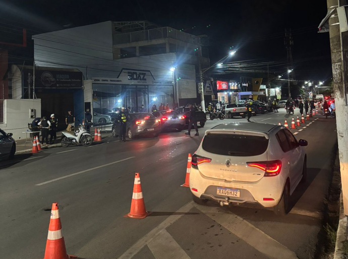 Operação Lei Seca termina com oito condutores presos em Várzea Grande