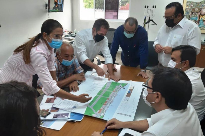 Governo do Estado apresenta projetos para orlas em Barão de Melgaço e Santo Antônio de Leverger