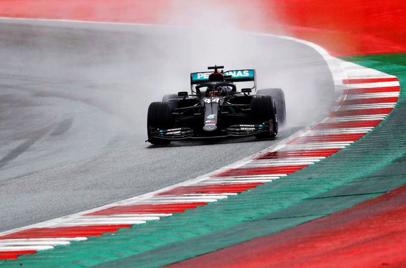 Hamilton vai largar na frente no GP da Bélgica