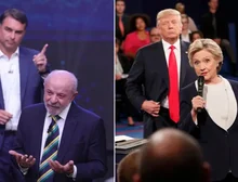 Como Flávio Bolsonaro aplicou o 'manual Trump' contra Lula no debate da Band
