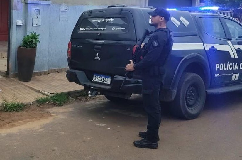 Polícia Civil deflagra operação e mira integrantes de facção criminosa em Marcelândia, MT