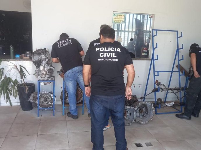 Polícia Civil prende dono de loja de autopeças por adulteração de sinal de veículo em VG