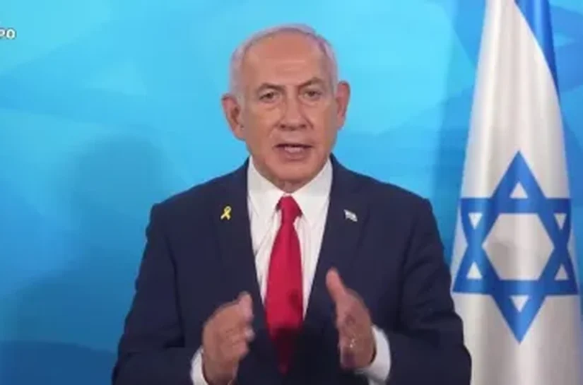 Netanyahu diz que Israel vai retaliar ataques do Hamas