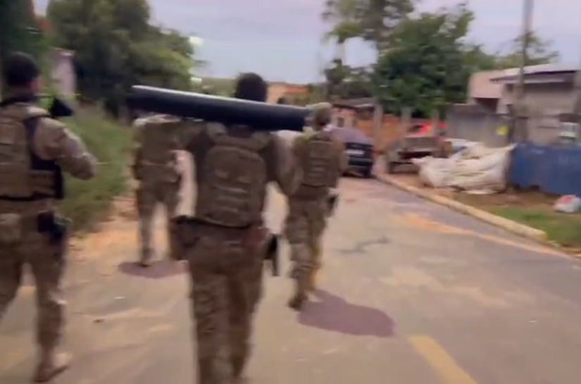 Veja Fotos e Vídeo: FICCO/MT faz operação no combate ao tráfico de drogas e descobre depósitos de drogas