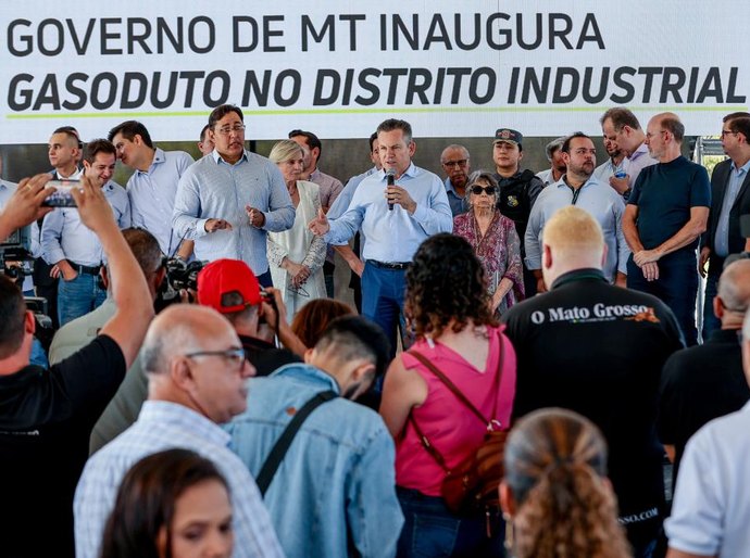 “O gasoduto é um marco para a industrialização na Capital”, afirma governador