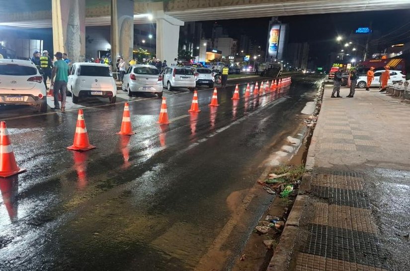 Operação Lei Seca leva à prisão de cinco pessoas em Cuiabá