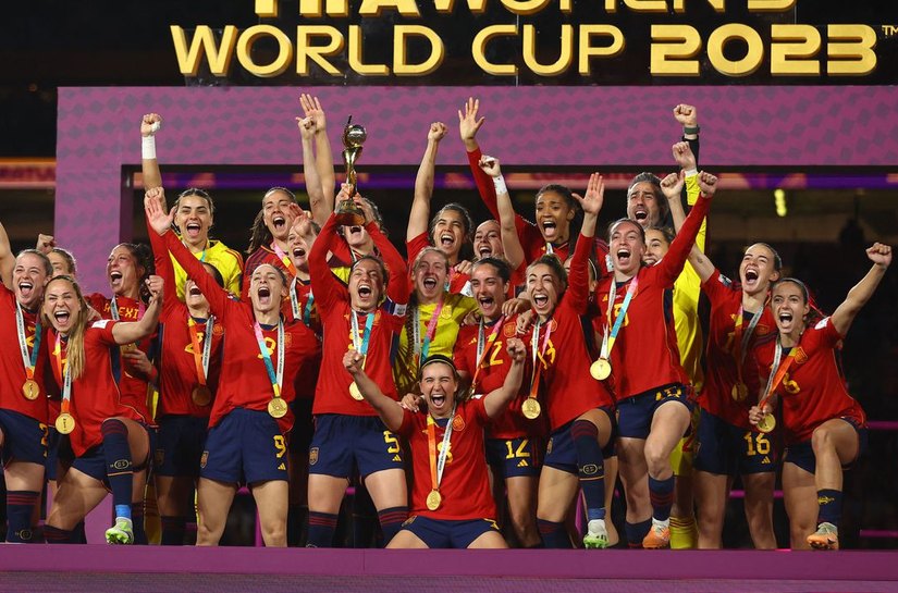 Espanha derrota Inglaterra para conquistar sua primeira Copa feminina