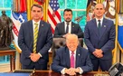 O que Flávio prometeu a Trump caso seja eleito sobre Pix, Mercosul e redes sociais