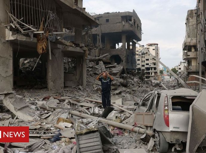 Bombardeios de Israel deixam 340 mil desabrigados e mais de 1,4 mil mortos em Gaza; metade são mulheres e crianças