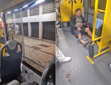 Operação para prender traficantes do Morro Santa Marta no Rio tem intenso tiroteio em Botafogo; passageiro é baleado em ônibus