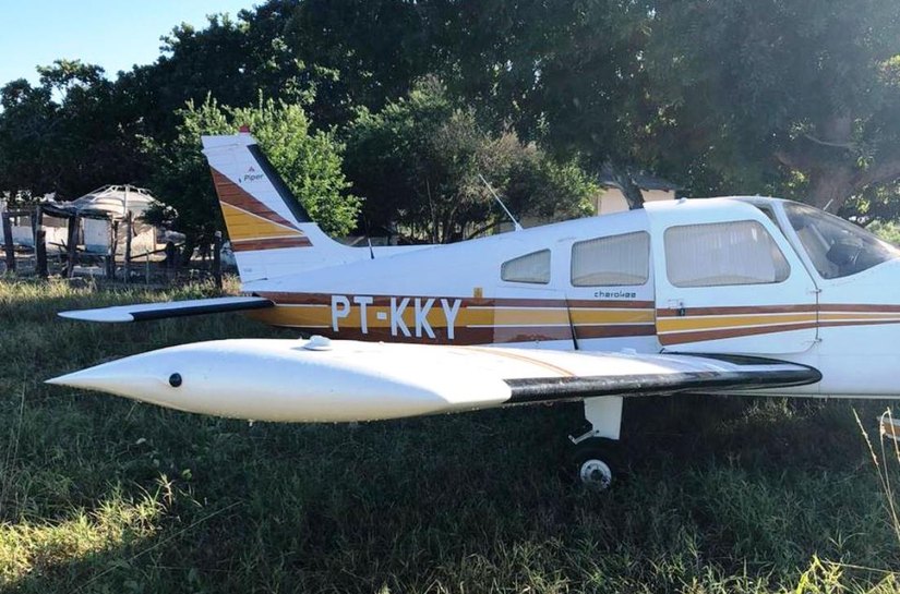 Operação conjunta da PF e PC apreendem aeronave e mais de 470 quilos de cocaína