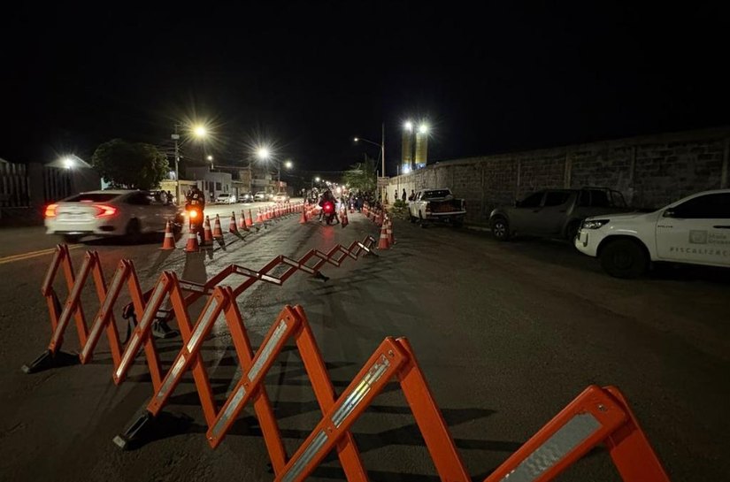 Operação Lei Seca para motos termina com dois presos em Várzea Grande