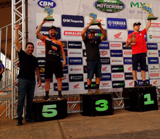 3ª etapa do Campeonato Brasileiro de Motocross tem primeiros vencedores