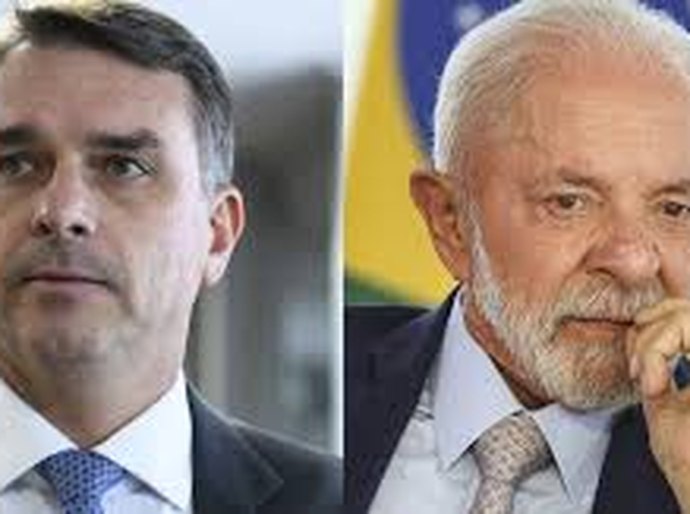 Datafolha: Flávio Bolsonaro tem 46% e Lula, 45% no 2º turno