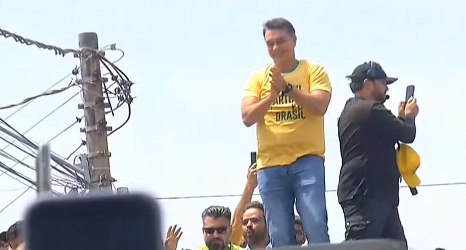 Flávio promete acabar com 'entraves ambientais' e diz que produtor poderá fazer 'o que quiser' em sua terra no Pará