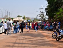 Polícia prende dois por dano e receptação durante manifestação a candidato investigado por ligação com facção