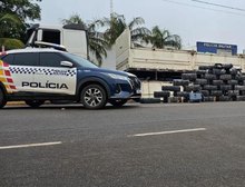 Polícia Militar e PRF apreendem 806 quilos de maconha com homem de 44 anos em Nova Mutum, MT