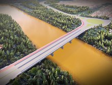 Governo de MT publica licitação para construção de nova ponte sobre o Rio Cuiabá