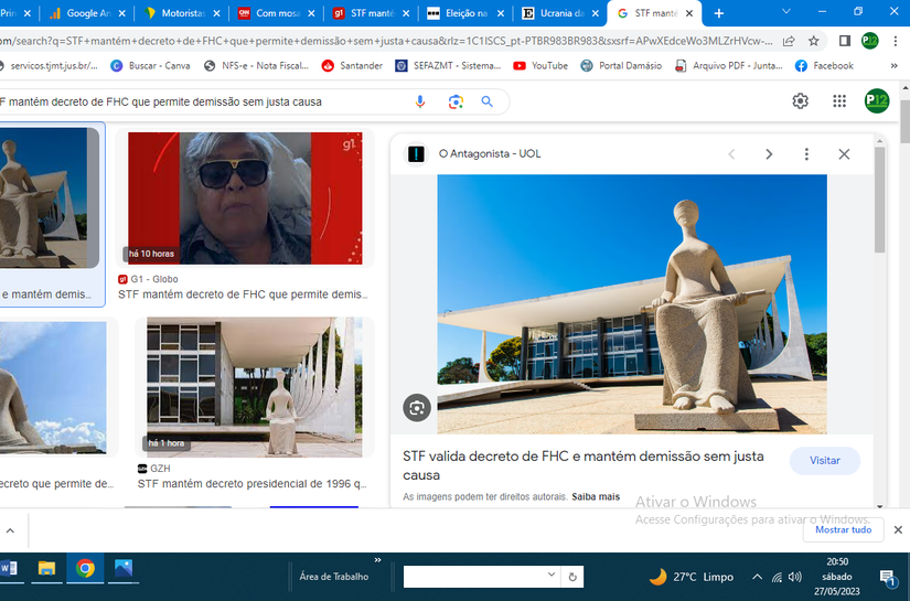 STF mantém decreto de FHC que permite demissão sem justa causa