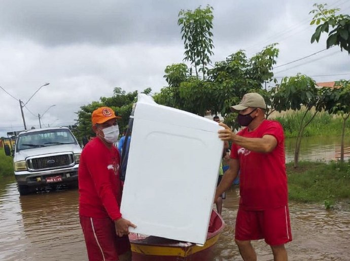 Chuvas elevam nível de rios e provocam danos no Maranhão