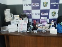 Polícia Militar apreende carga irregular de medicamentos emagrecedores e anabolizantes