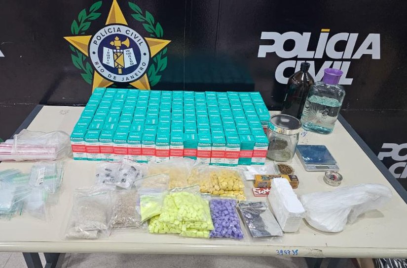 Traficante do Rio de Janeiro alvo de operação da Polícia Civil de Mato Grosso é preso com grande quantidade de drogas