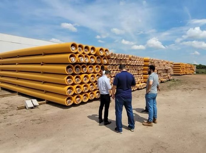Governo de MT inaugura gasoduto no Distrito Industrial nesta sexta-feira,25