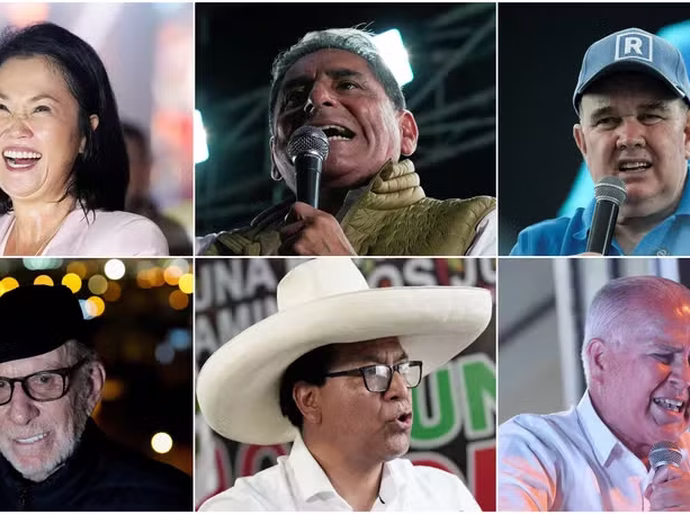 Da filha de ditador ao conservador que se autoflagela: quem são os principais candidatos no Peru